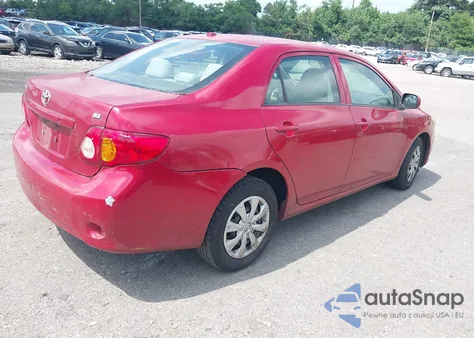 2009 Toyota Corolla Le from USA, damaged, VIN 1NXBU40E39Z070853